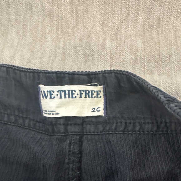 We The Free Dark Gray Corduroy Pants - Picture 2 of 4